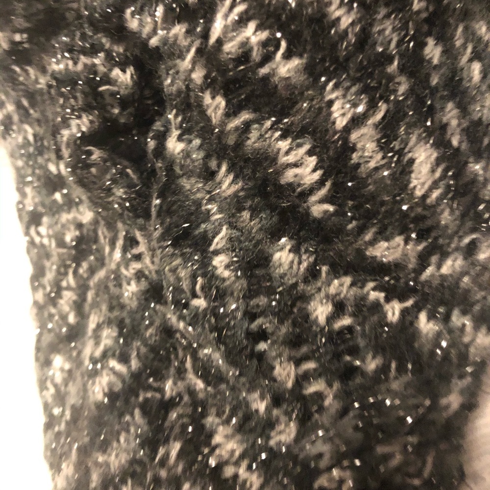 Blue&Gray Ruffle Scarf‼️BOGO‼️ - Picture 4 of 6